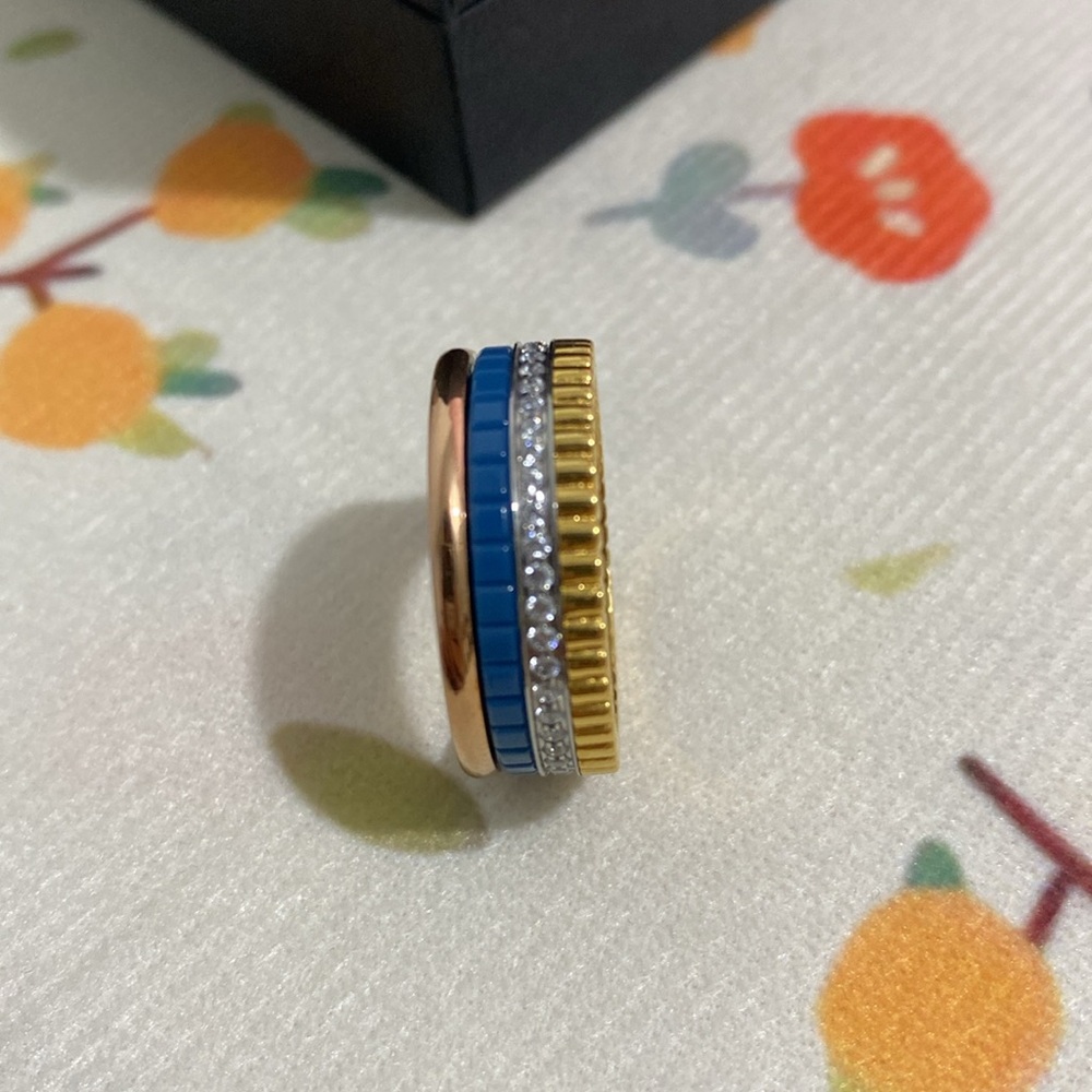 Boucheron Quatre Blue Edition Small Ring - Picture 4 of 5